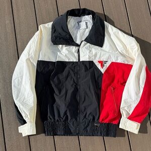Tyrolia by Head Vintage Black, White, and Red Windbreaker